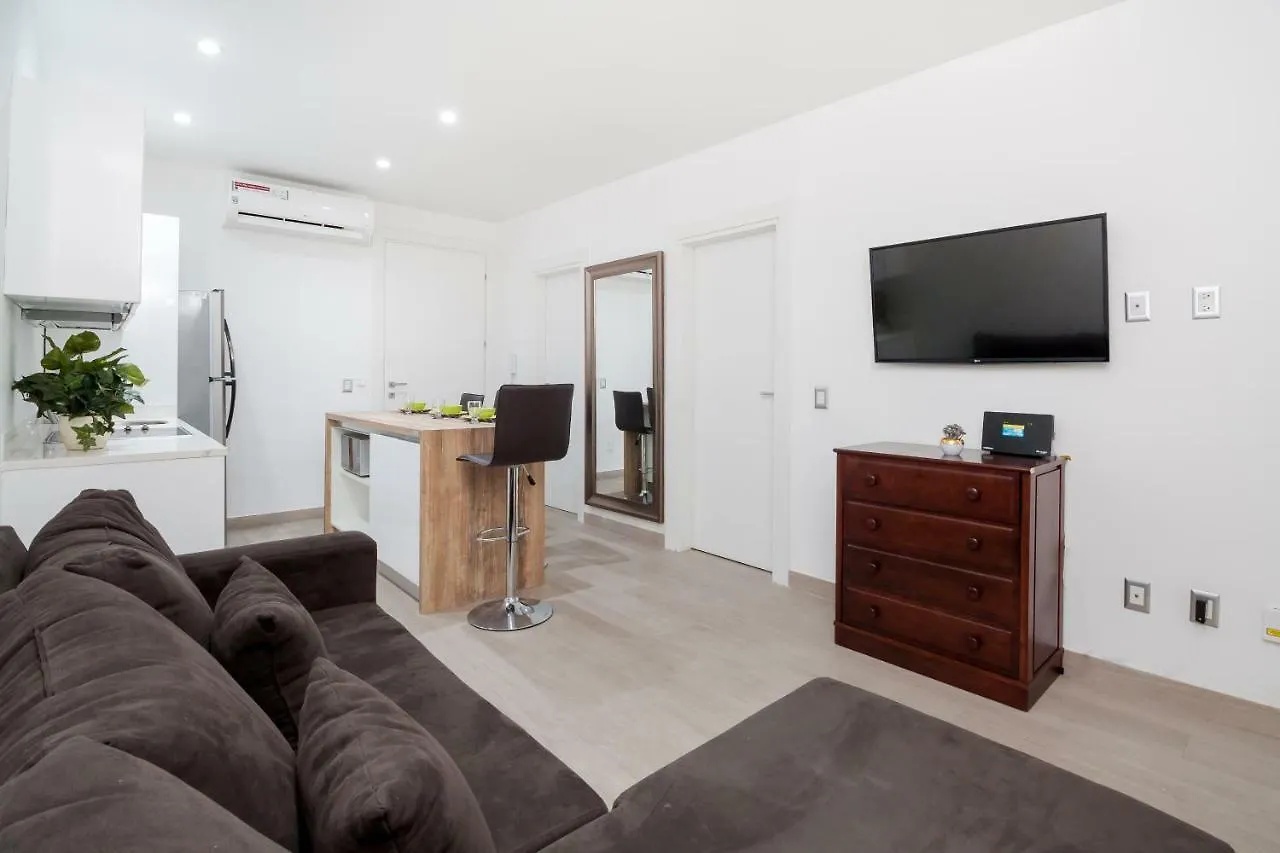 Trendy Designer Apartment In The 5Th Avenue Playa del Carmen