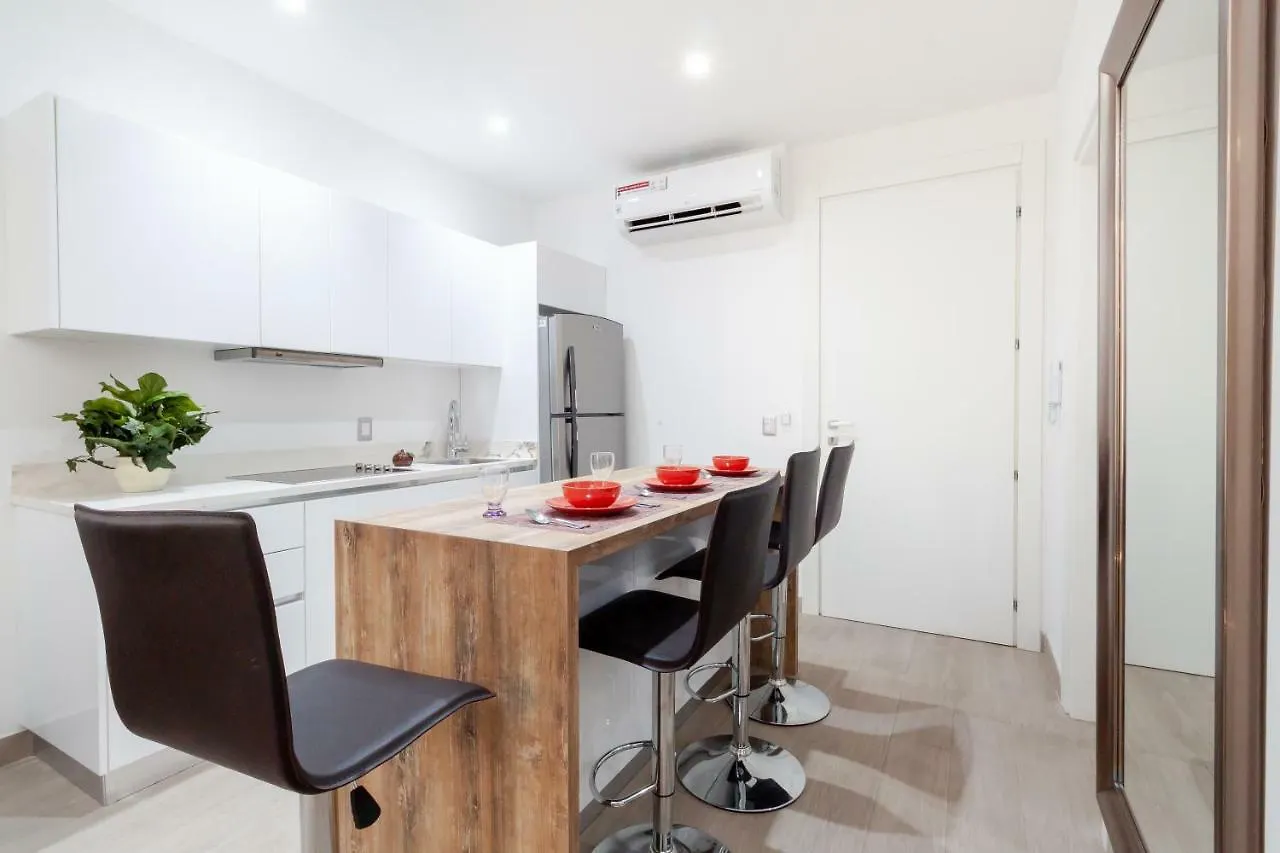 Trendy Designer Apartment In The 5Th Avenue Playa del Carmen Mexiko